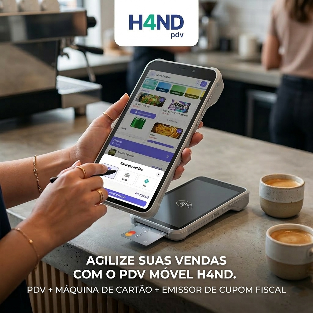 PDV Móvel integrado às adquirentes